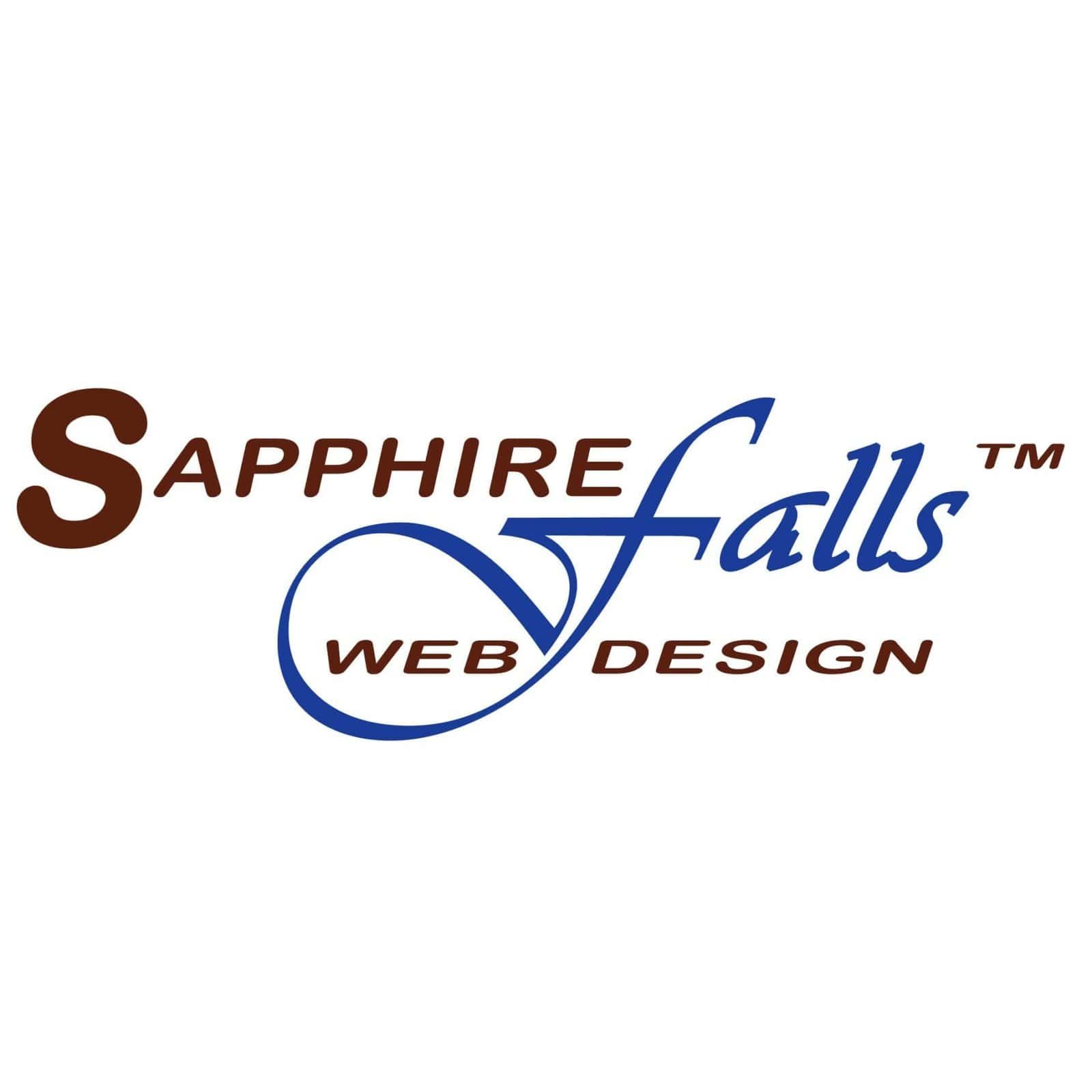 logo: Sapphire Falls Web Design TM